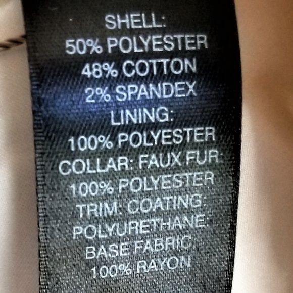 Black Label Shearling Vest Size 1 NWT Ecru - Picture 7 of 8